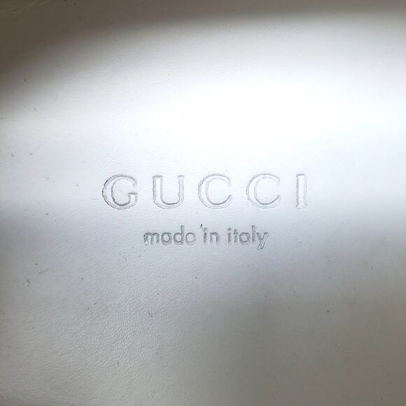 Gucci GG Supreme Monogram Logo Strawberry Lace Up Sneaker 433900 Size 36 US 6 - Picture 10 of 14